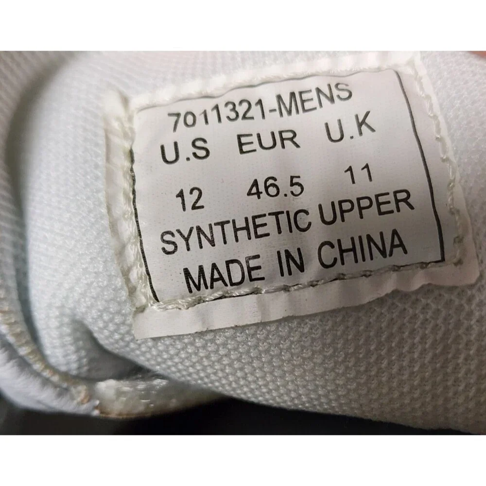 BASS White Sneakers Size 12 Synthetic Upper